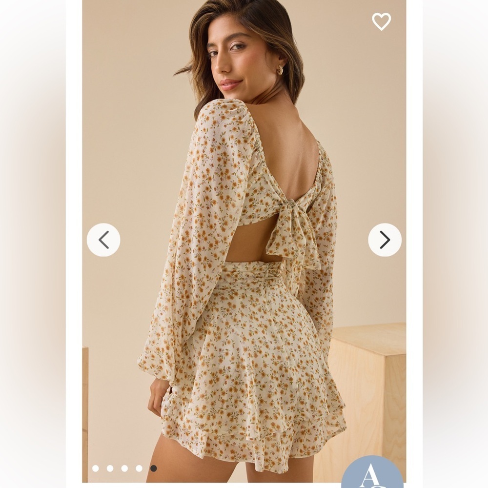 New with tags Altar’d State Laila Floral Romper - Picture 5 of 5
